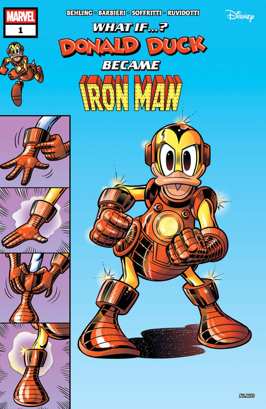 MARVEL IR DISNEY: KAS BŪTŲ, JEI...? DONALDAS ANTIS TAPO GELEŽINIU ŽMOGUMI #1