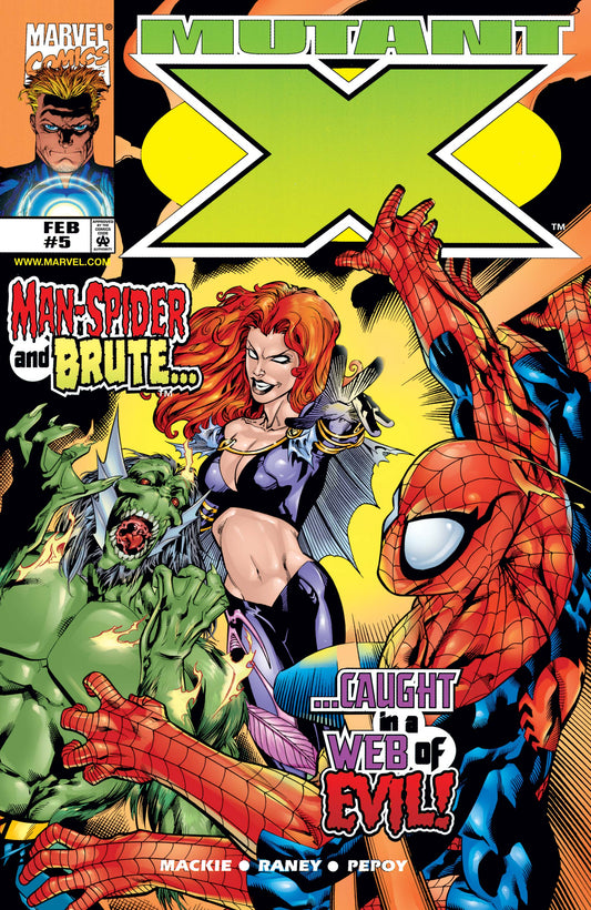 Mutant X (1998 1st Series) 5 FN