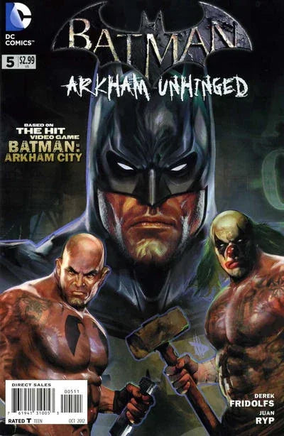 Batman Arkham Unhinged (2012) 5 (Fine)