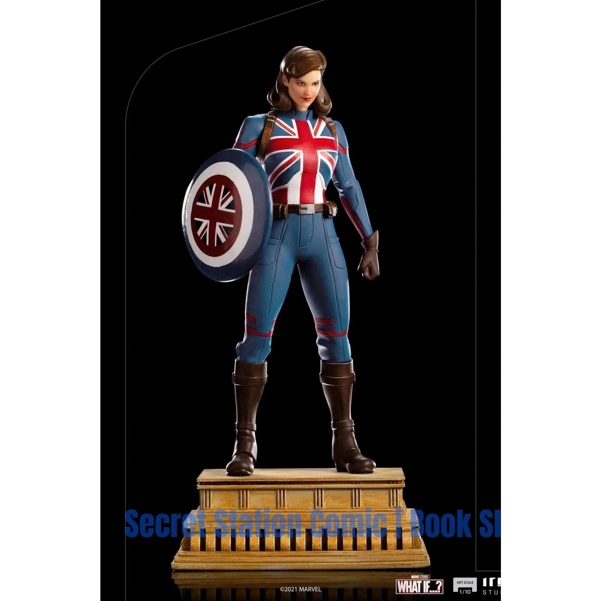 What If...? Art Scale Statue 1/10 Captain Carter 24 cm - Secret Station Comic | Book Shop