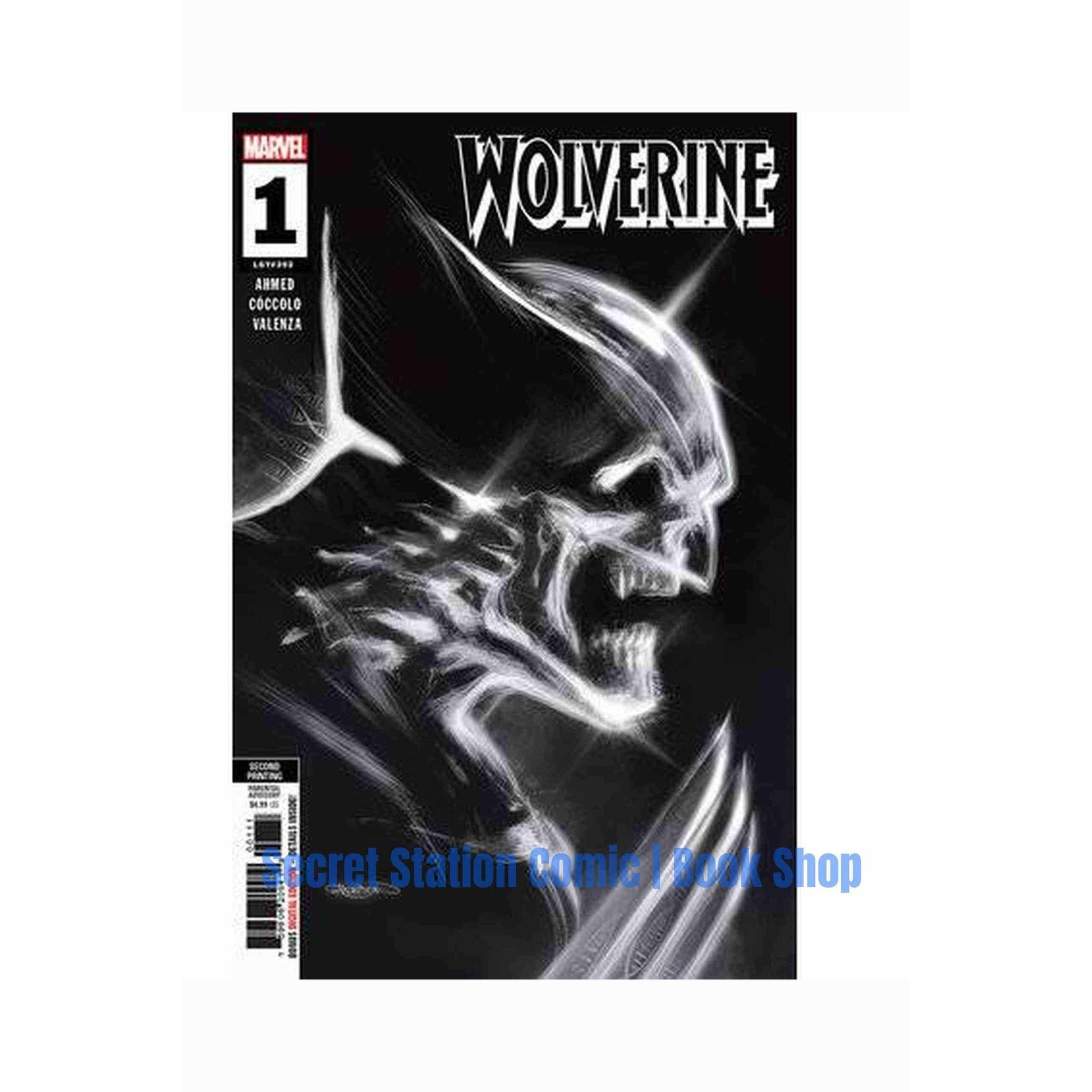 WOLVERINE #1 2ND PTG PAT GLEASON VAR (2024) - Secret Station Comic | Book Shop