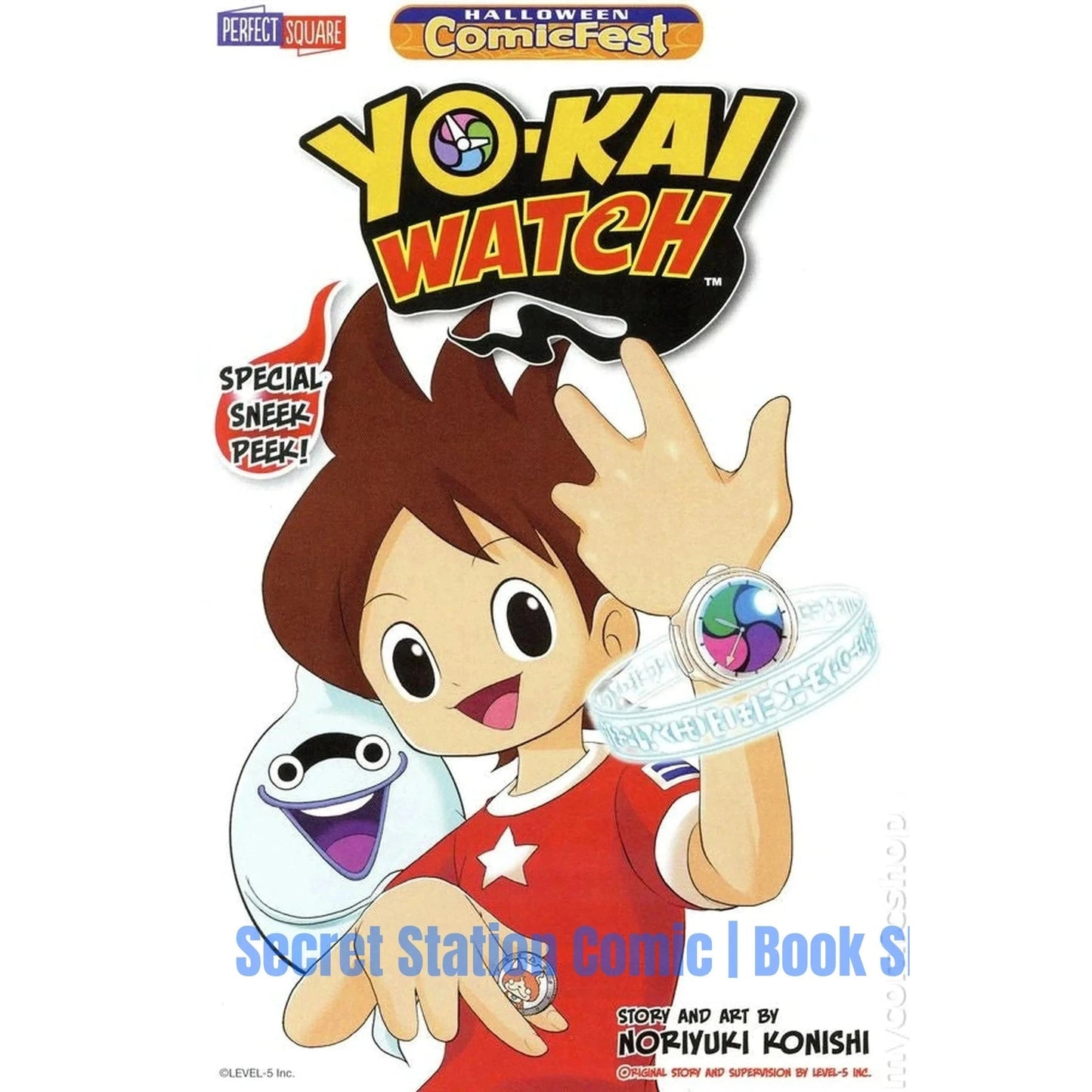 Yo-Kai Watch (2015 Perfect Square) Halloween ComicFest 2015 NM - Secret Station Comic | Book Shop